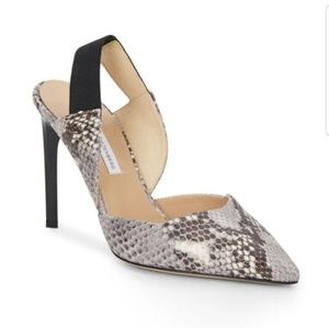 DVF Diane Von Furstenberg animal print snake pytho